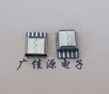 增城Micro USB5p母座焊线 前五后五焊接有后背